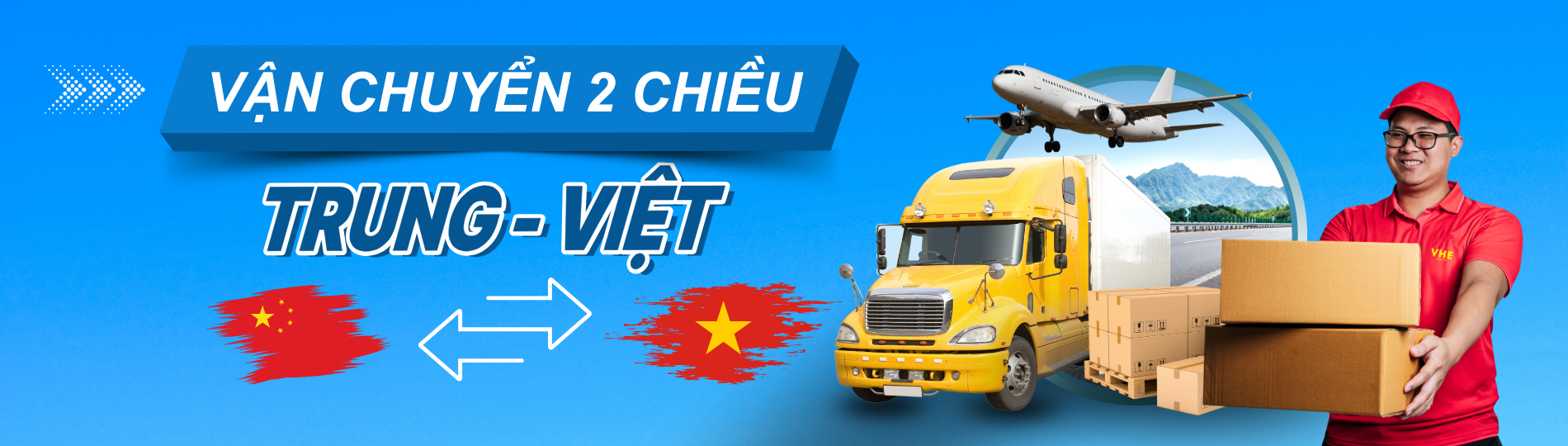 vận chuyển 2 chiều Trung - Việt